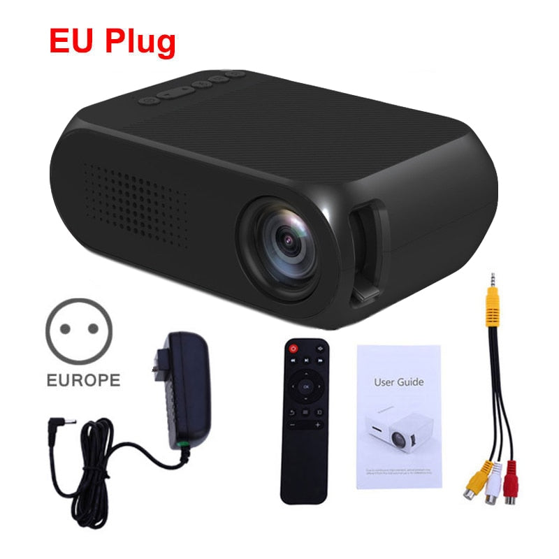 Mini Projector Led Projector Audio HDMI USB Mini Home Theater Media Player Beamer