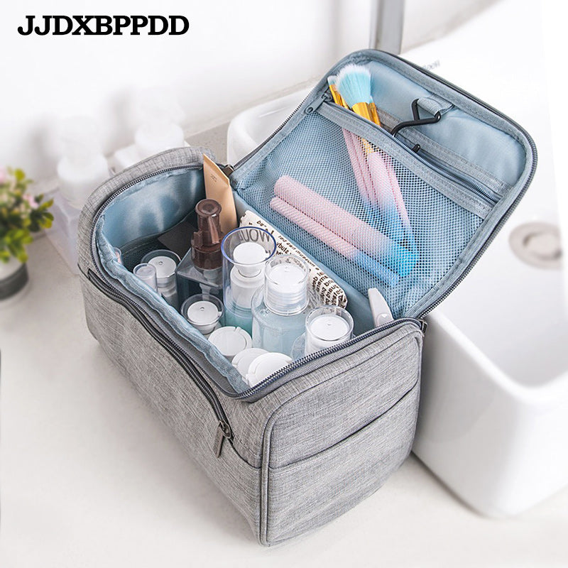 Toiletry Bag Makeup bag Cheap Women Bags Men Large Waterproof Nylon Travel Cosmetic Bag Organizer Case Necessaries Make Up Wash