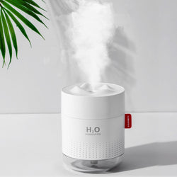 Portable Ultrasonic Humidifier 500ML Snow Mountain H2O USB Aroma Air Diffuser With Romantic Night Lamp Humidificador Difusor