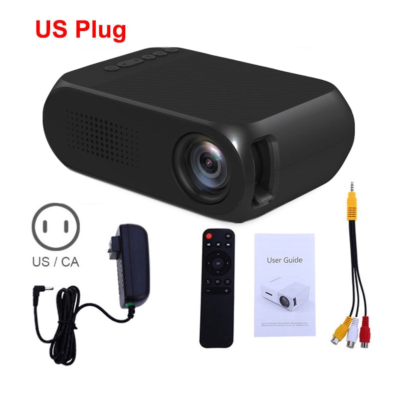 Mini Projector Led Projector Audio HDMI USB Mini Home Theater Media Player Beamer