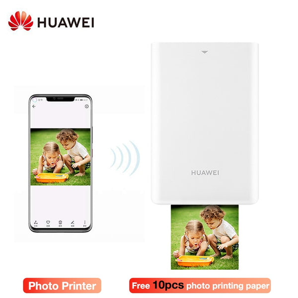 Portable Huawei Mini DIY Pocket Photo Printer AR for Smartphones Bluetooth