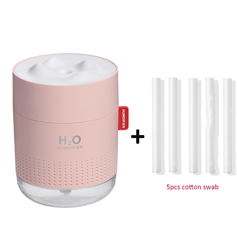 Portable Ultrasonic Humidifier 500ML  H2O USB Aroma Air Diffuser