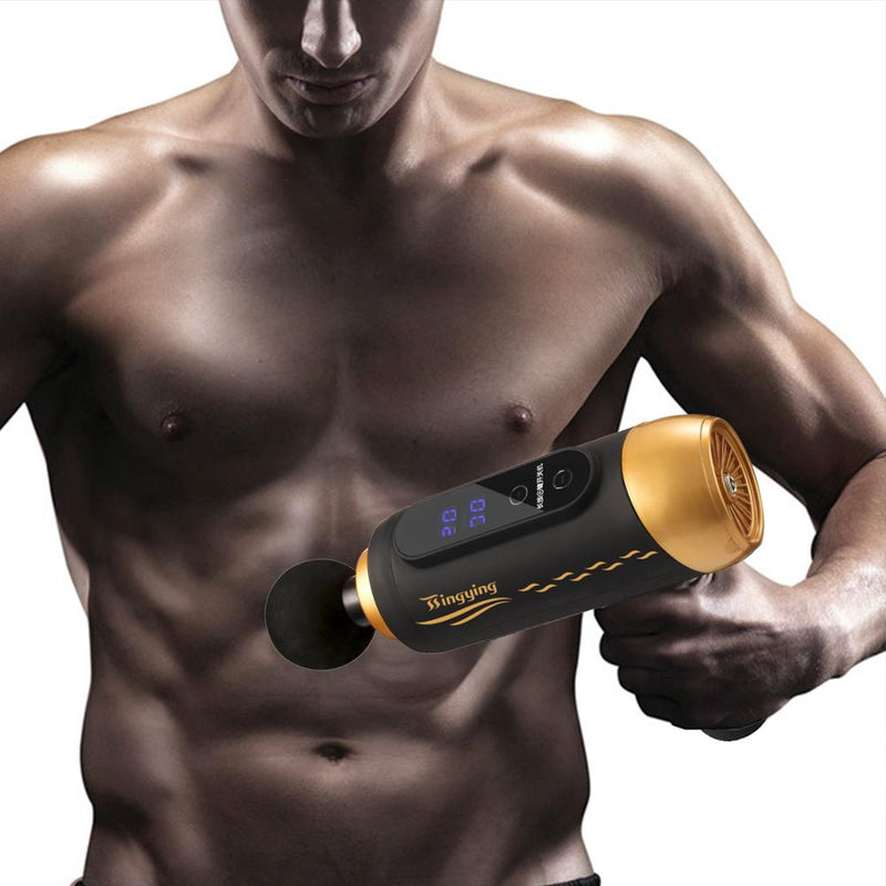 Massage Gun Muscle Relaxation Massager Vibration Fascial Gun Fitness Equipment