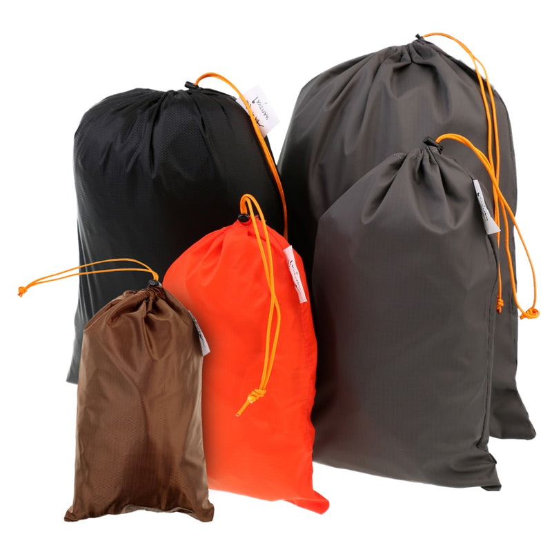  5 pcs Compression Stuff Sack Water Resistant Polyester Great Sleeping Bags Clothes Camping Hiking Backpacking 28 x 36cm