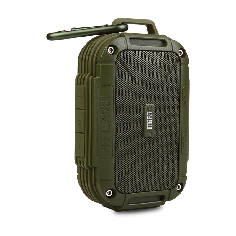 Bluetooth Speaker IP56 Dust Proof IPx6 Water Proof AUX Camping Metal Housing Shock Resistance