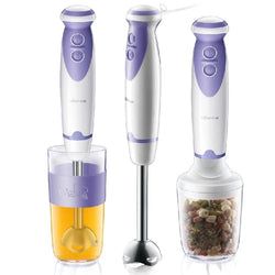 Multifunctional Electric Handheld Stir Stick Set Mixers Blenders Dry Grinder Juicers Jam Maker Machine Food Supplement