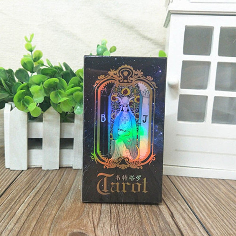 New Arrivals 1 set 78 Cards Tarot Deck Set Future Telling English Version Card Board Games Accessories таро for Adults