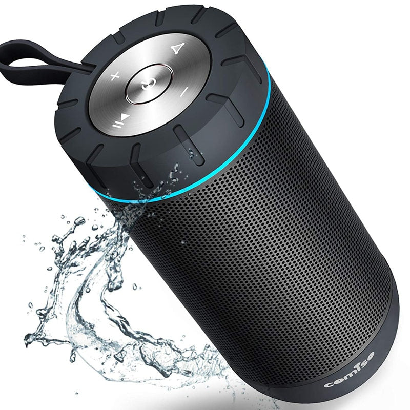 Bluetooth Speaker Wireless Portable with 12W 360 Stereo Surround Waterproof