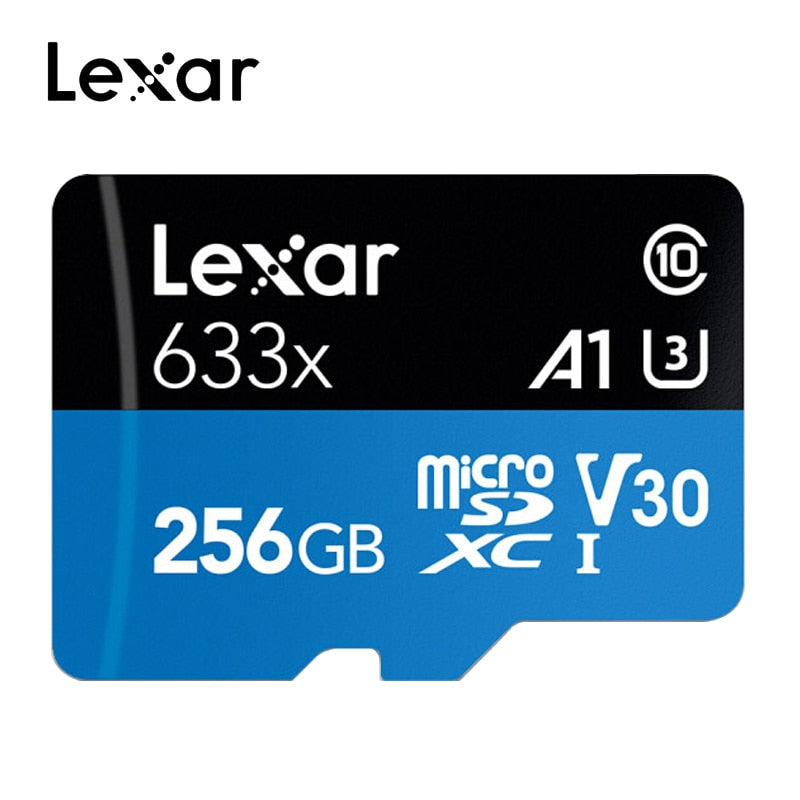 Lexar Micro SD Card 16GB 32GB 64GB 128GB 256GB SDXC/SDHC Flash Memory Card