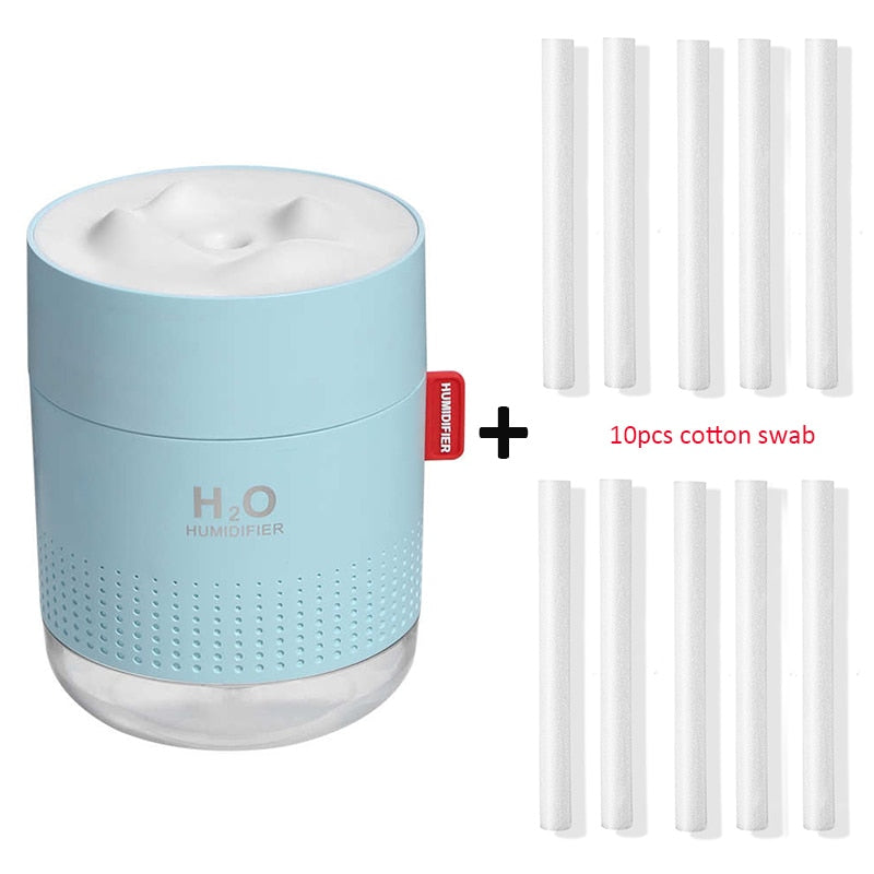 Portable Ultrasonic Humidifier 500ML  H2O USB Aroma Air Diffuser