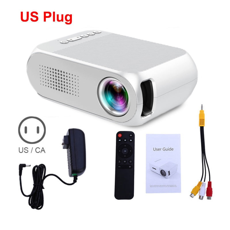 Mini Projector Led Projector Audio HDMI USB Mini Home Theater Media Player Beamer